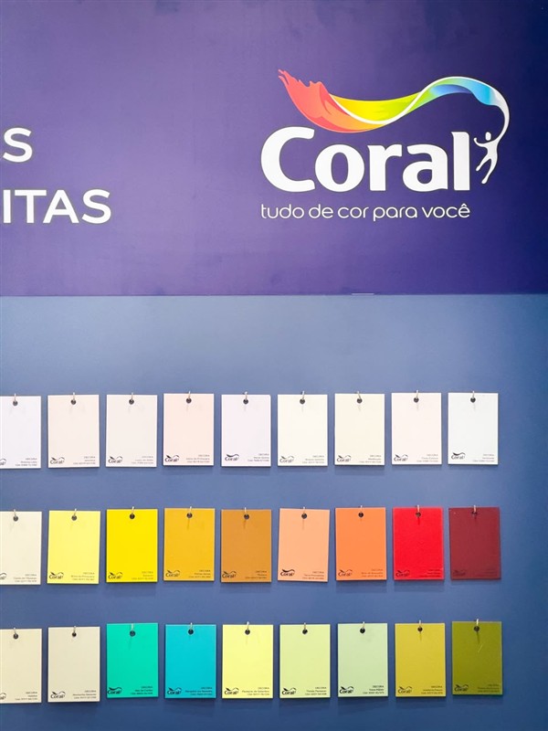 Cartela de cores Coral